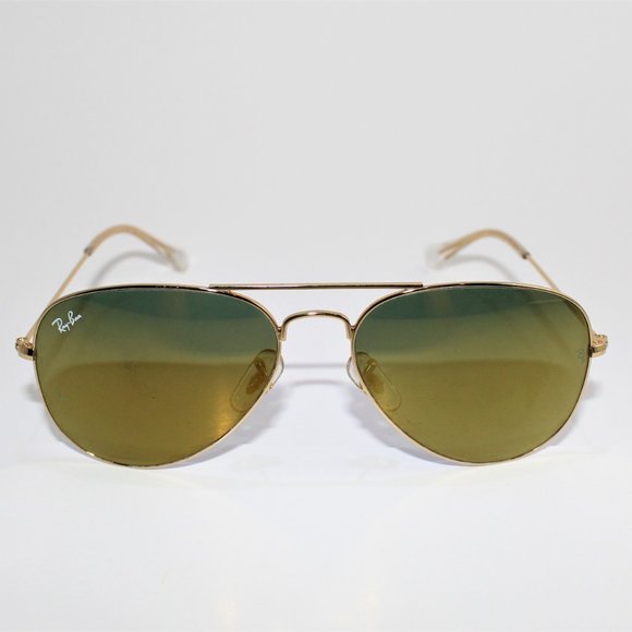 Ray-Ban Aviator Sunglasses, Flash Lenses - Picture 2 of 4